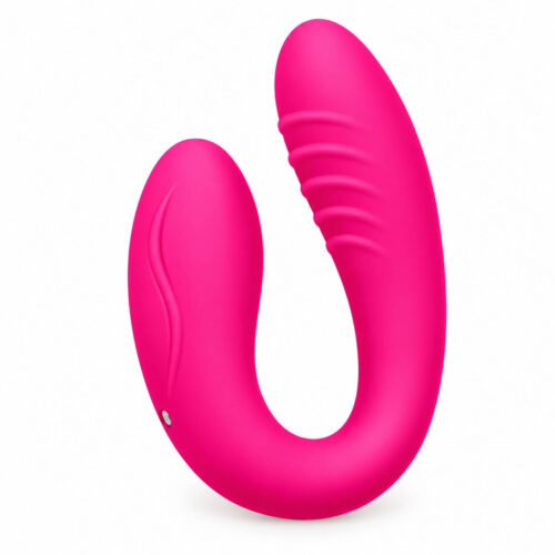 Wearable Couples Vibrator with Remote Control – Rechargeable U-Shaped Personal Massager